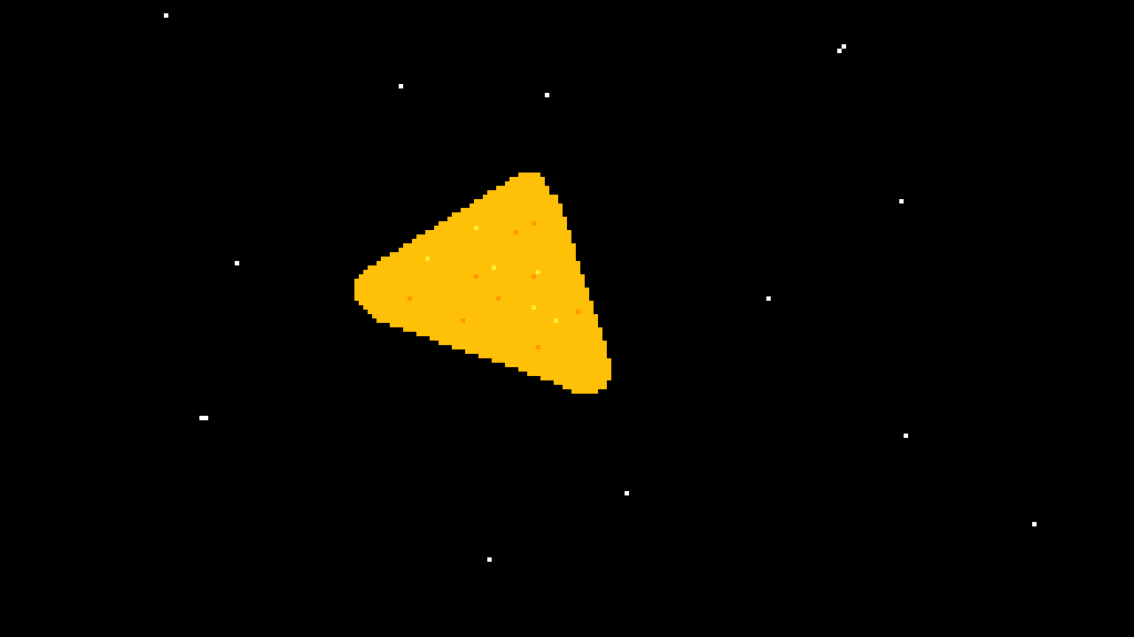 Pixilart Space Dorito by Meatpieboi