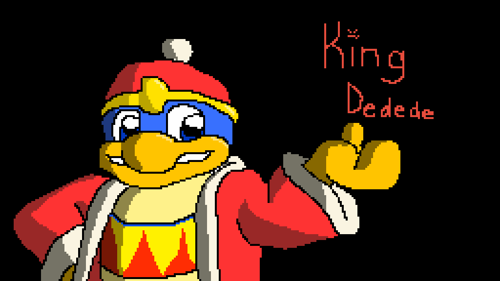 Pixilart King Dedede by DaBrawler00