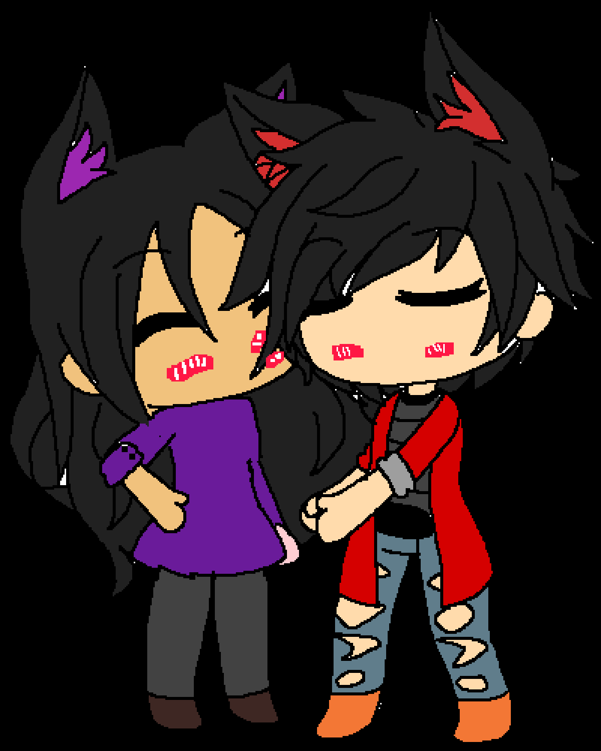 Aphmau And Garroth Kiss