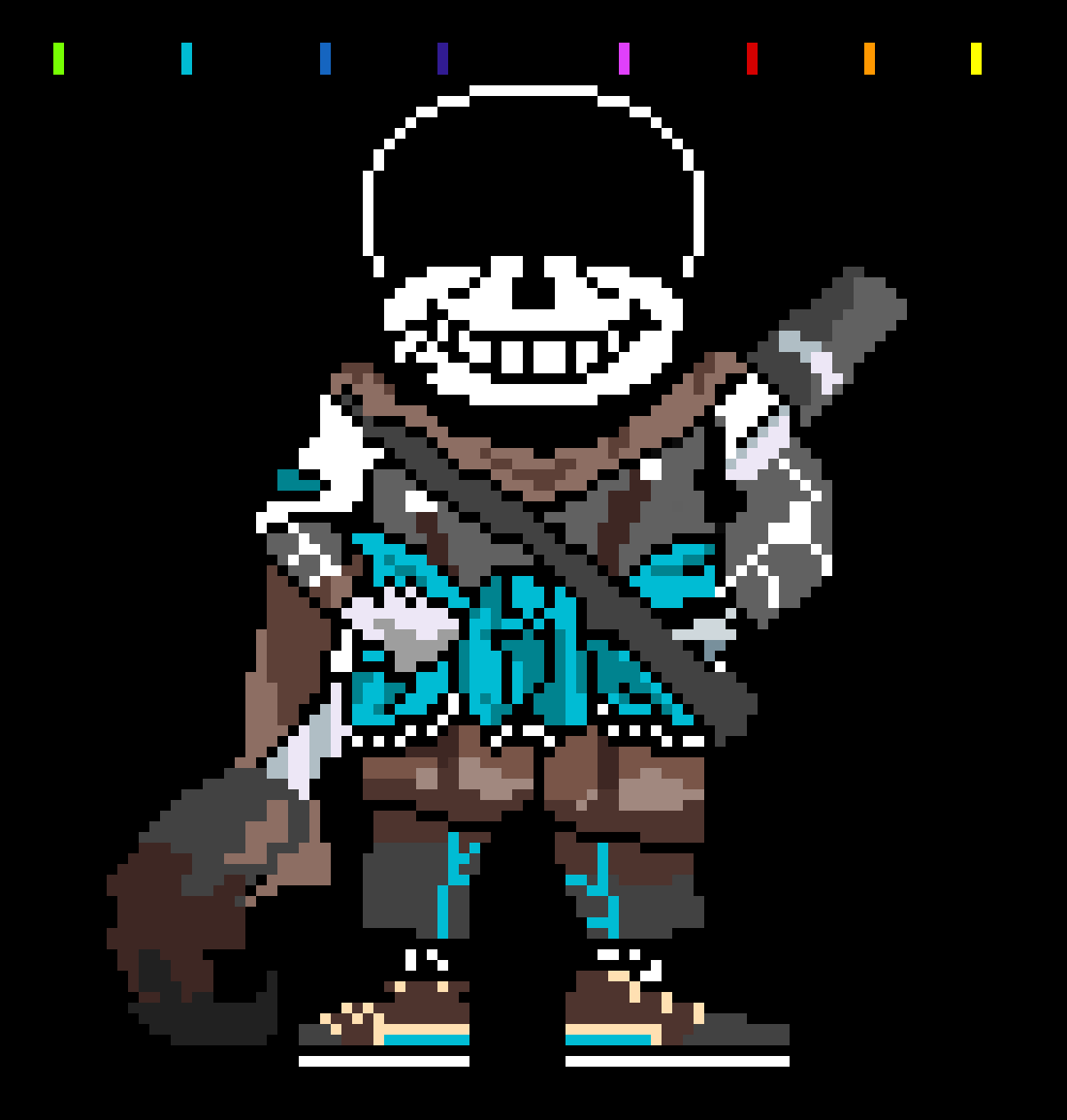 Pixilart - ink sans by Digital-Duck