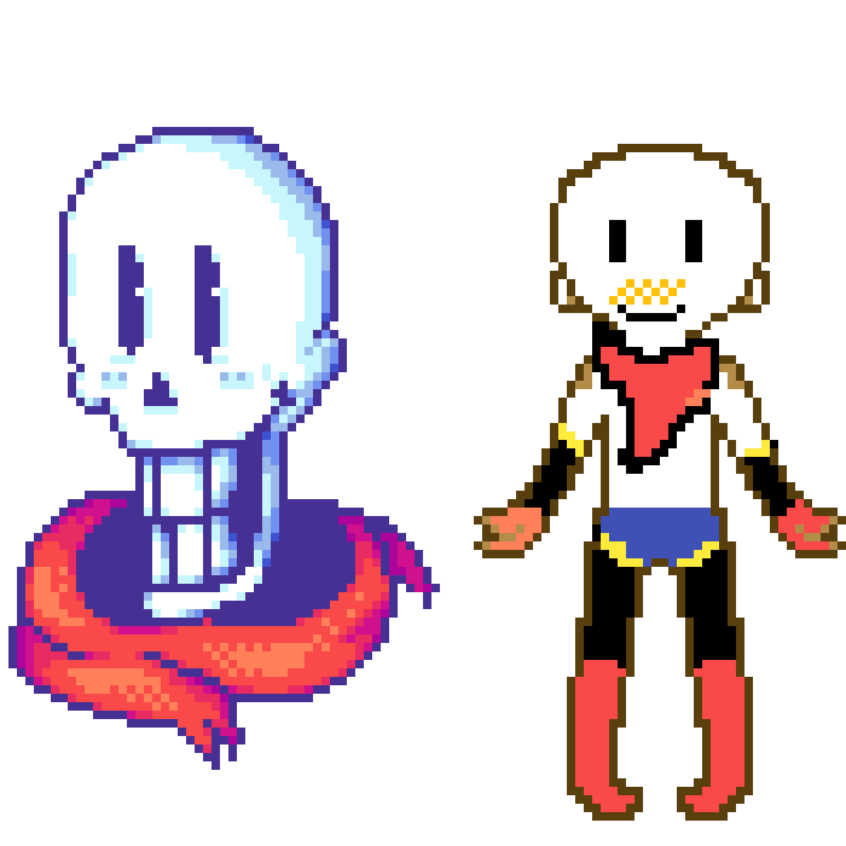 Papyrus chibi version by LoveUndertale