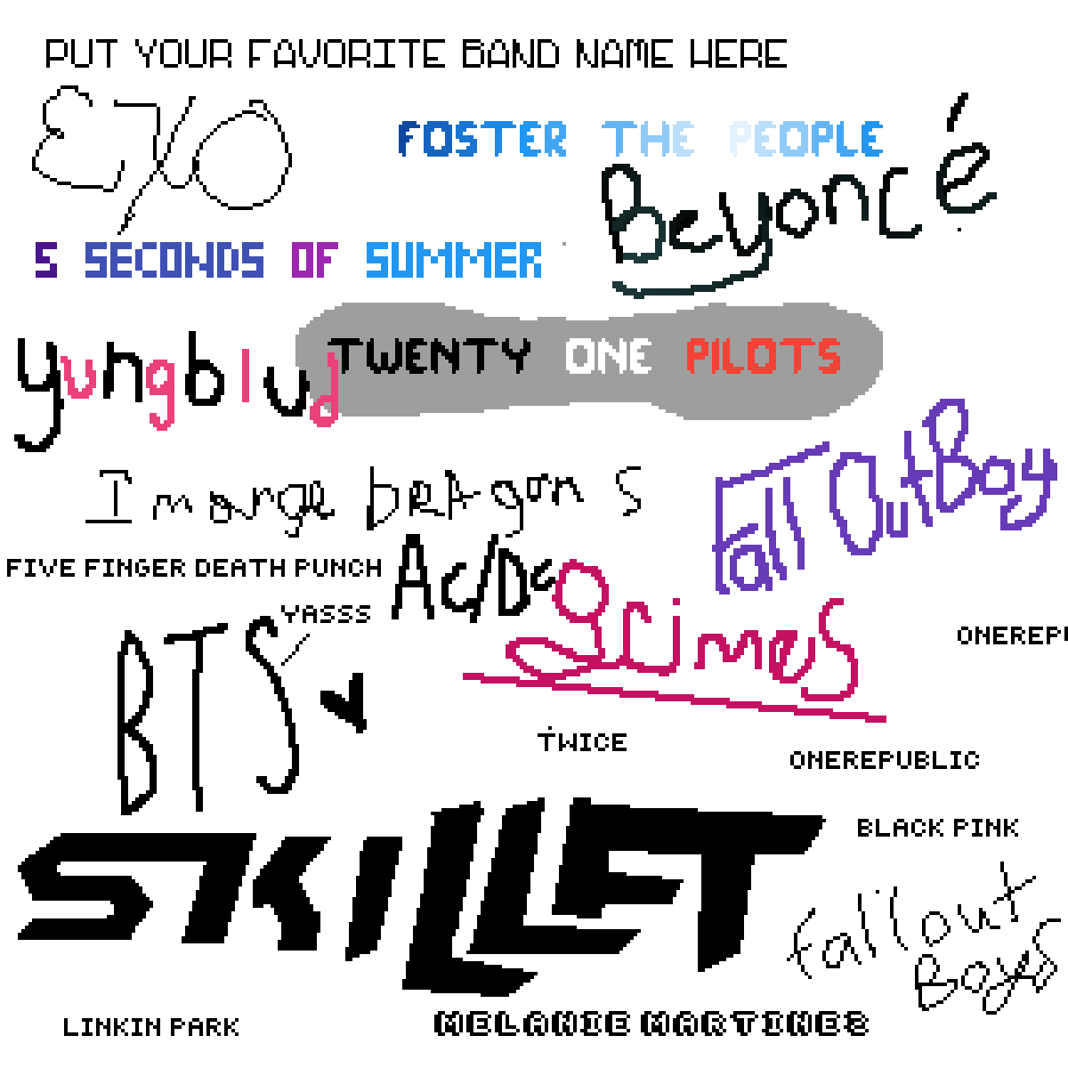 Editing AC DC - Free online pixel art drawing tool - Pixilart