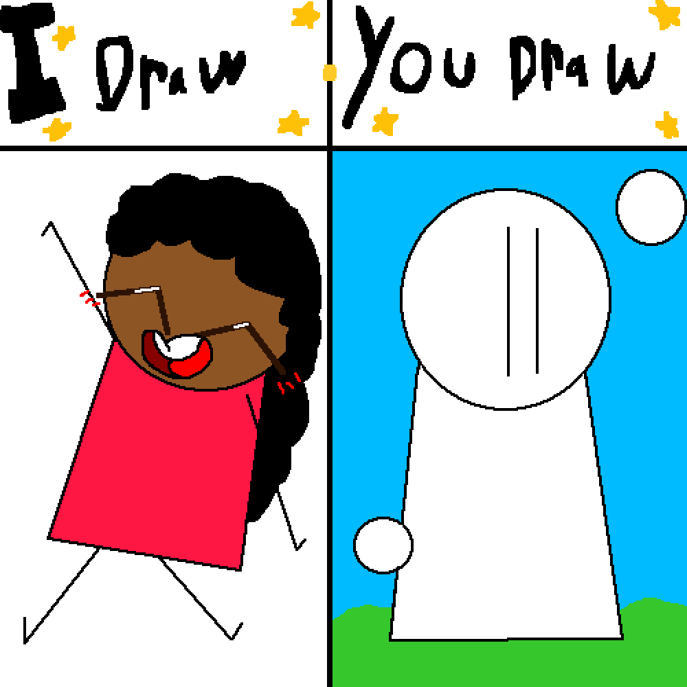 Pixilart I draw you draw by HeatedBobMan