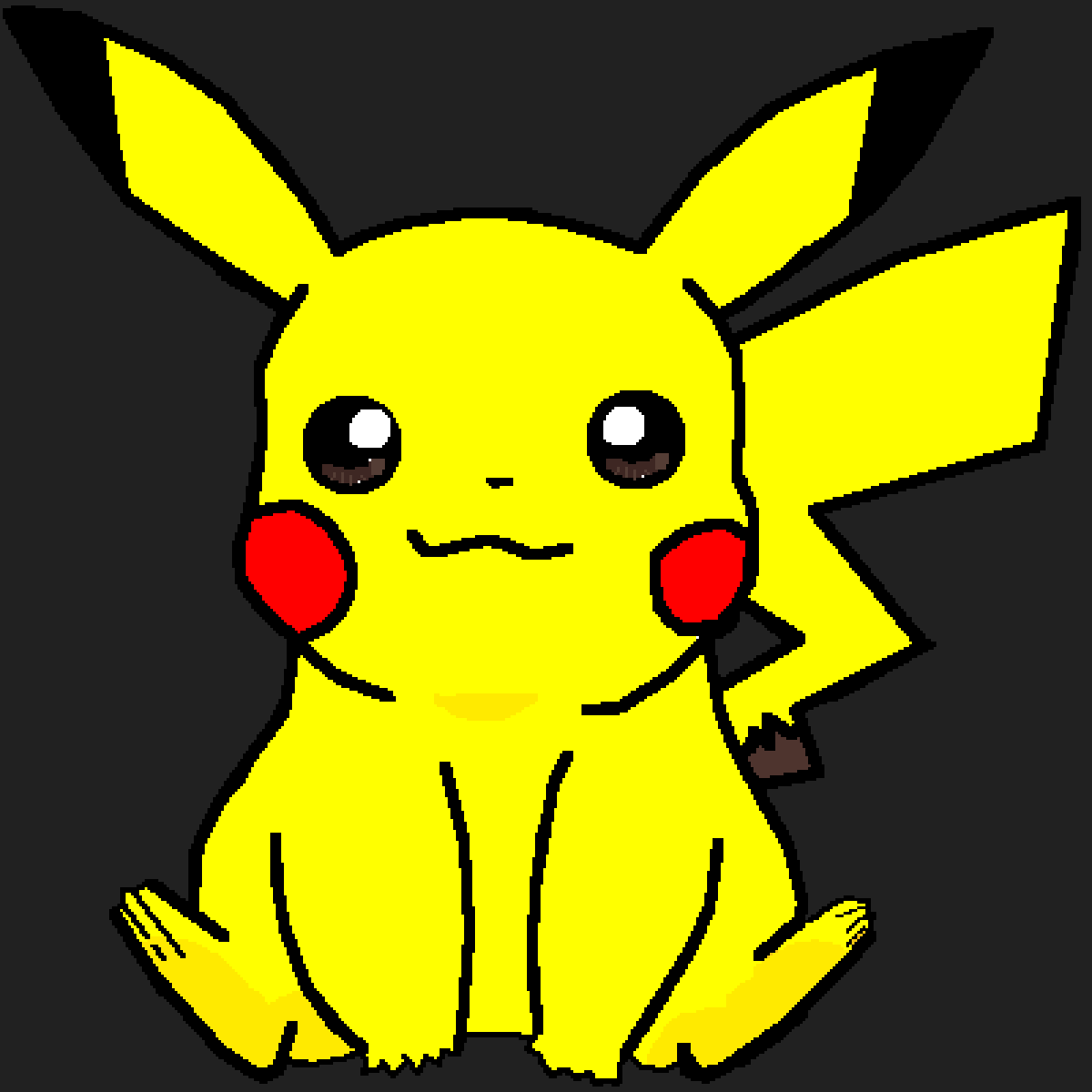 Pixilart - Pika Pika by DarkSpiritual