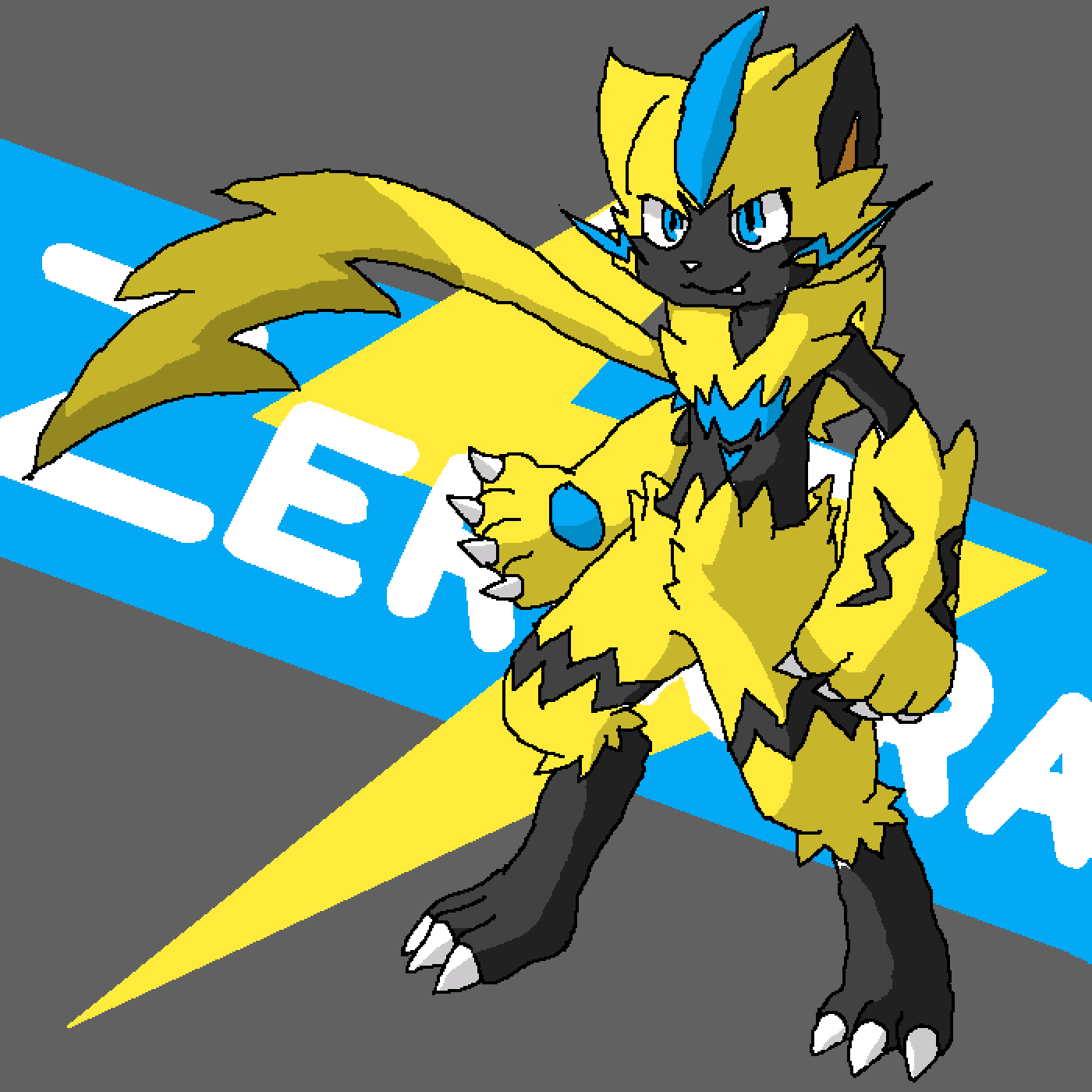 Pixilart - Zeraora by DrawManiac