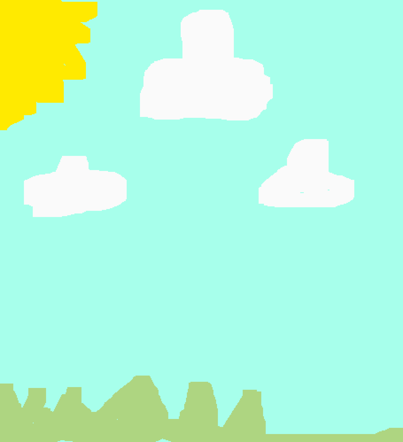 Pixilart Sky Vs Rainbow by aphmauwolfy