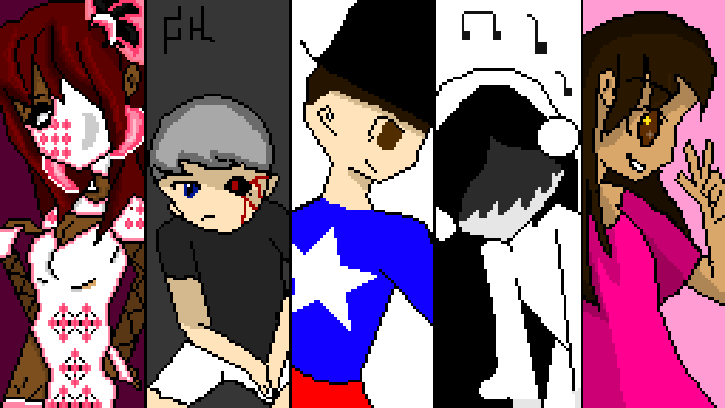 Pixilart - Group Collab - Ready! Set! Pose! by kinglol14