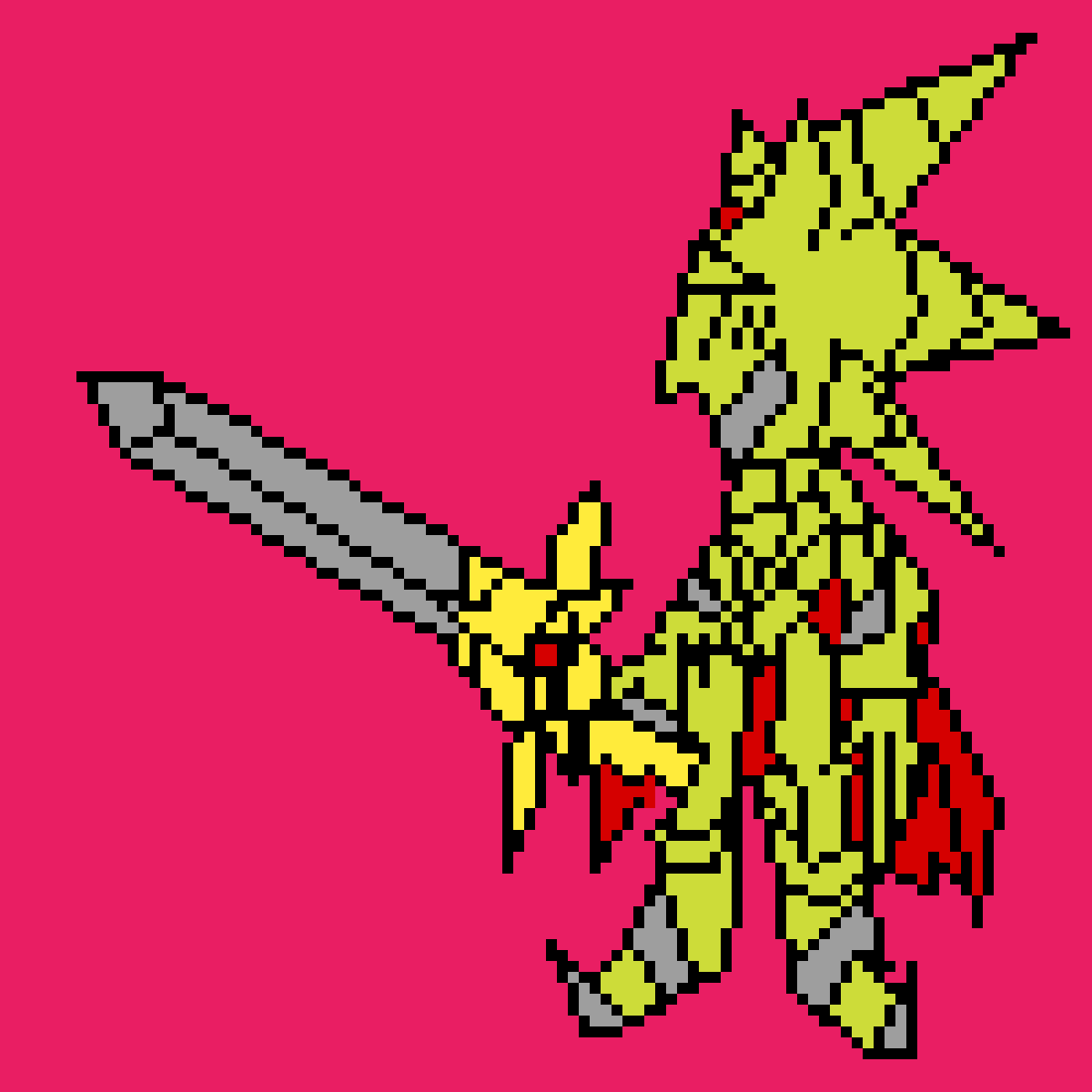Pixilart - Excalibur sonic by trayzombbie758