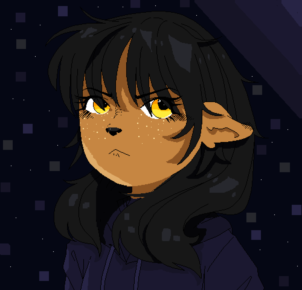 Pixilart Cute Deer Girl By Paypay