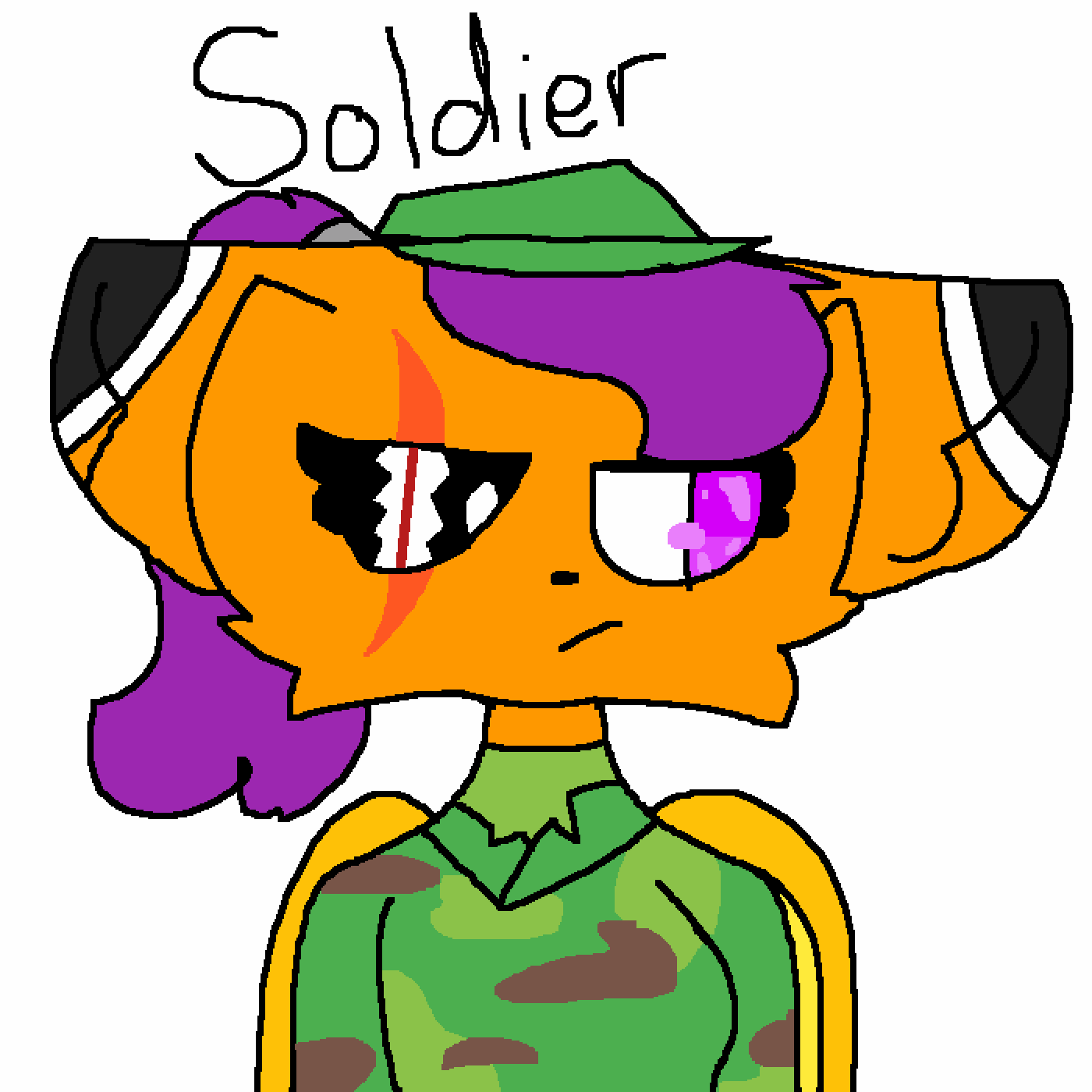 Editing Soldier Poet King Collab Free online pixel art drawing tool