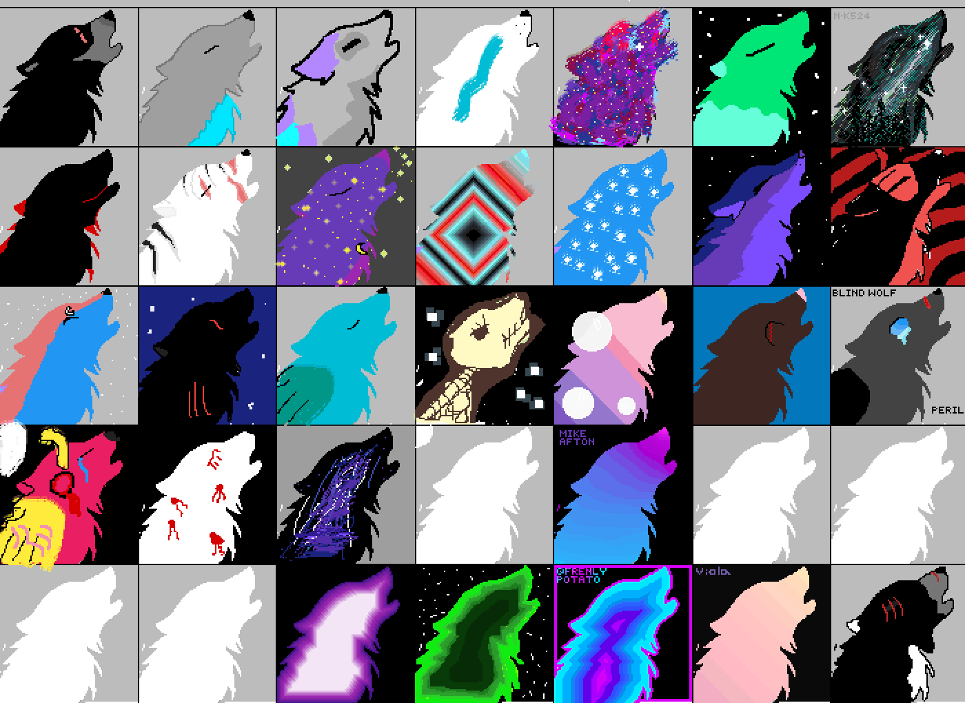 Pixilart Make your own wolf by Viola