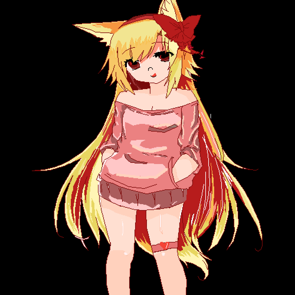 Pixilart Werewolf Girl By HannahF