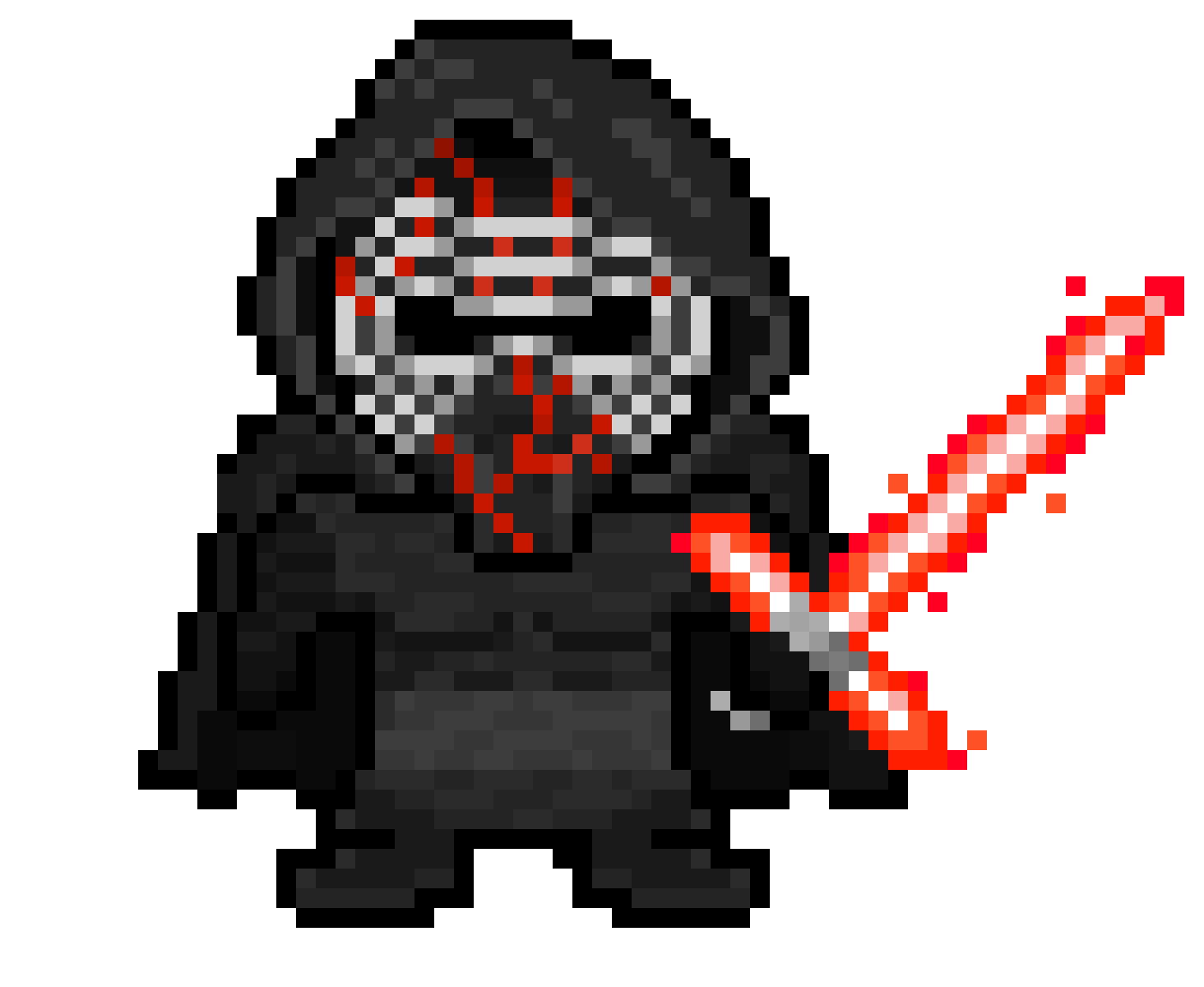 Kylo Ren damaged