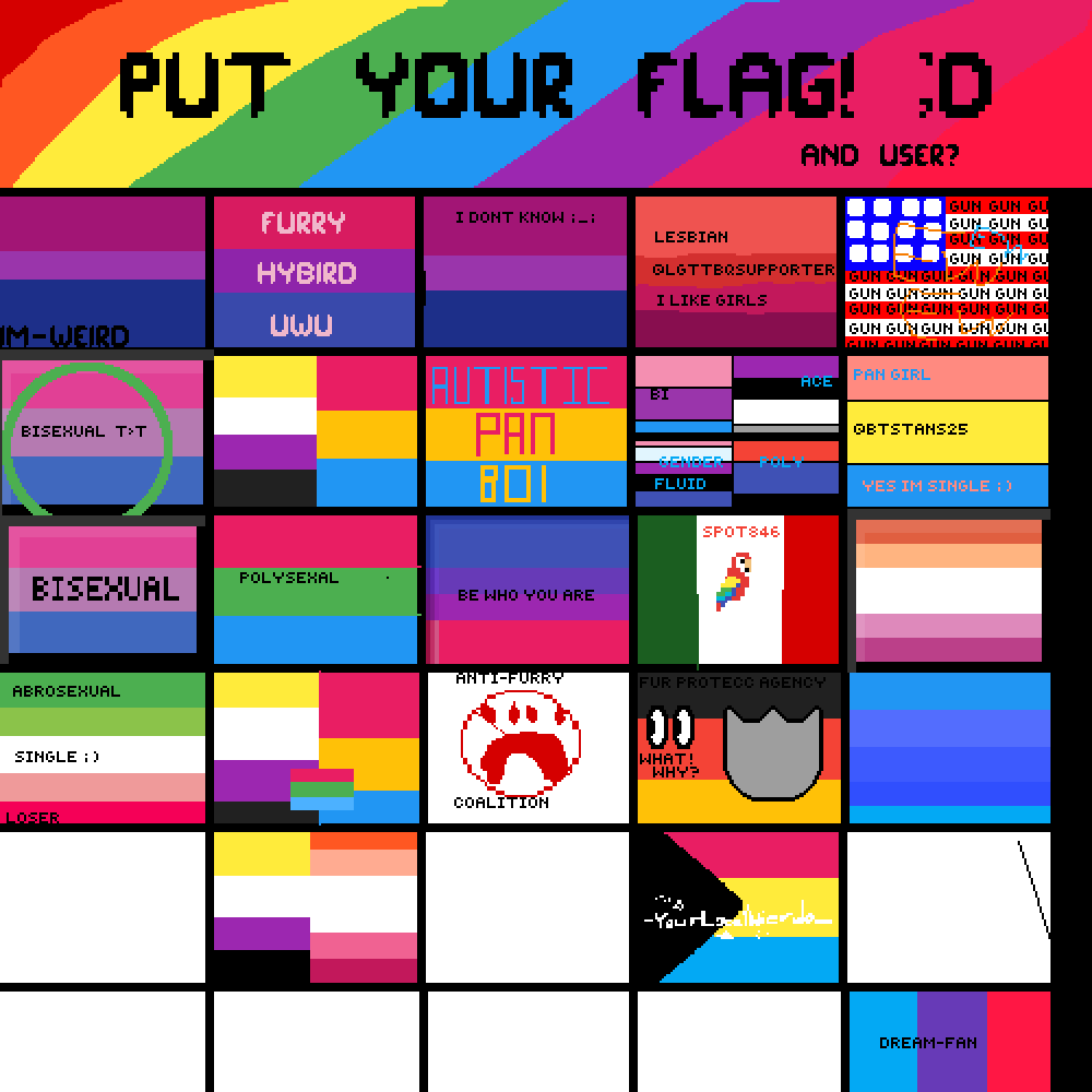 Pixilart Make Your Own Flag By ITZMIDWITCH