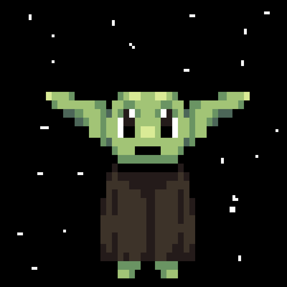 Pixilart Baby yoda stamp by Sophj18