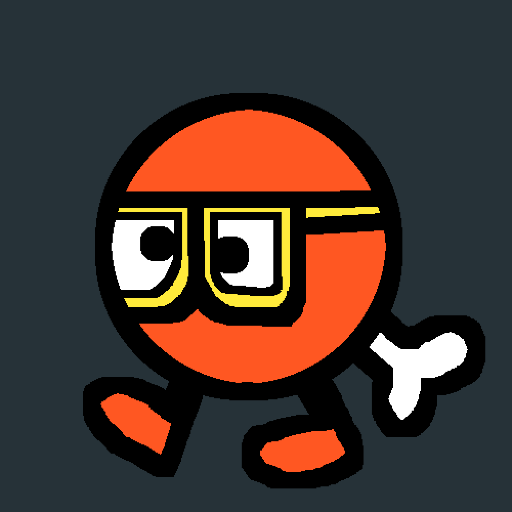 Pixilart - Dig Dug Pooka by MysticStars1201, image size:1000x1000
