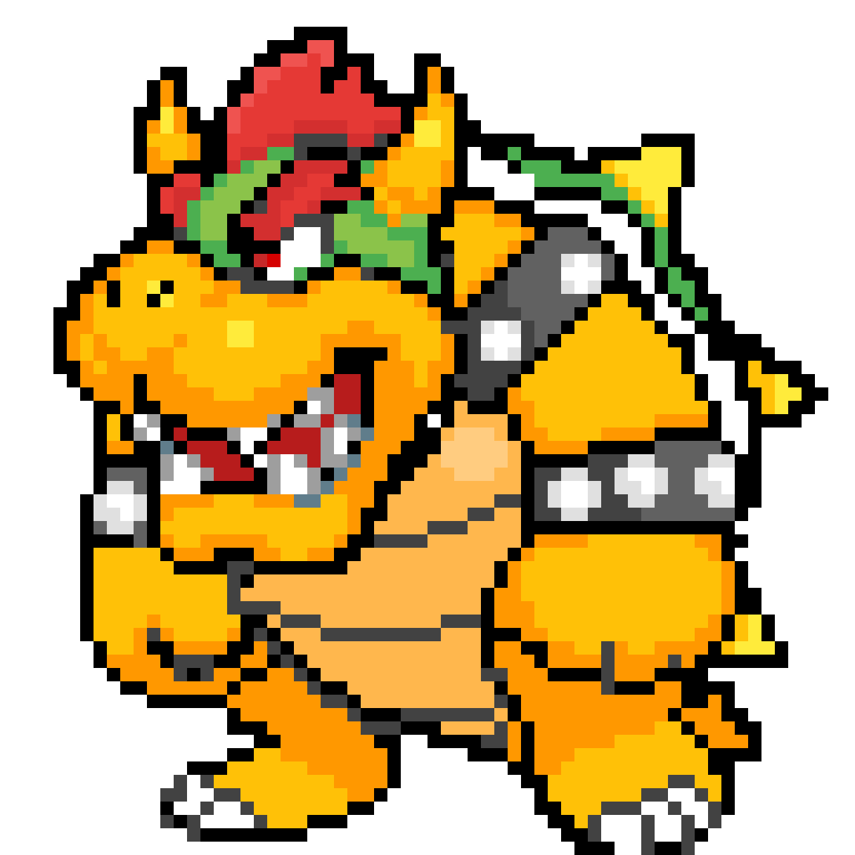 Pixilart - MLSS Bowser by MrBowser