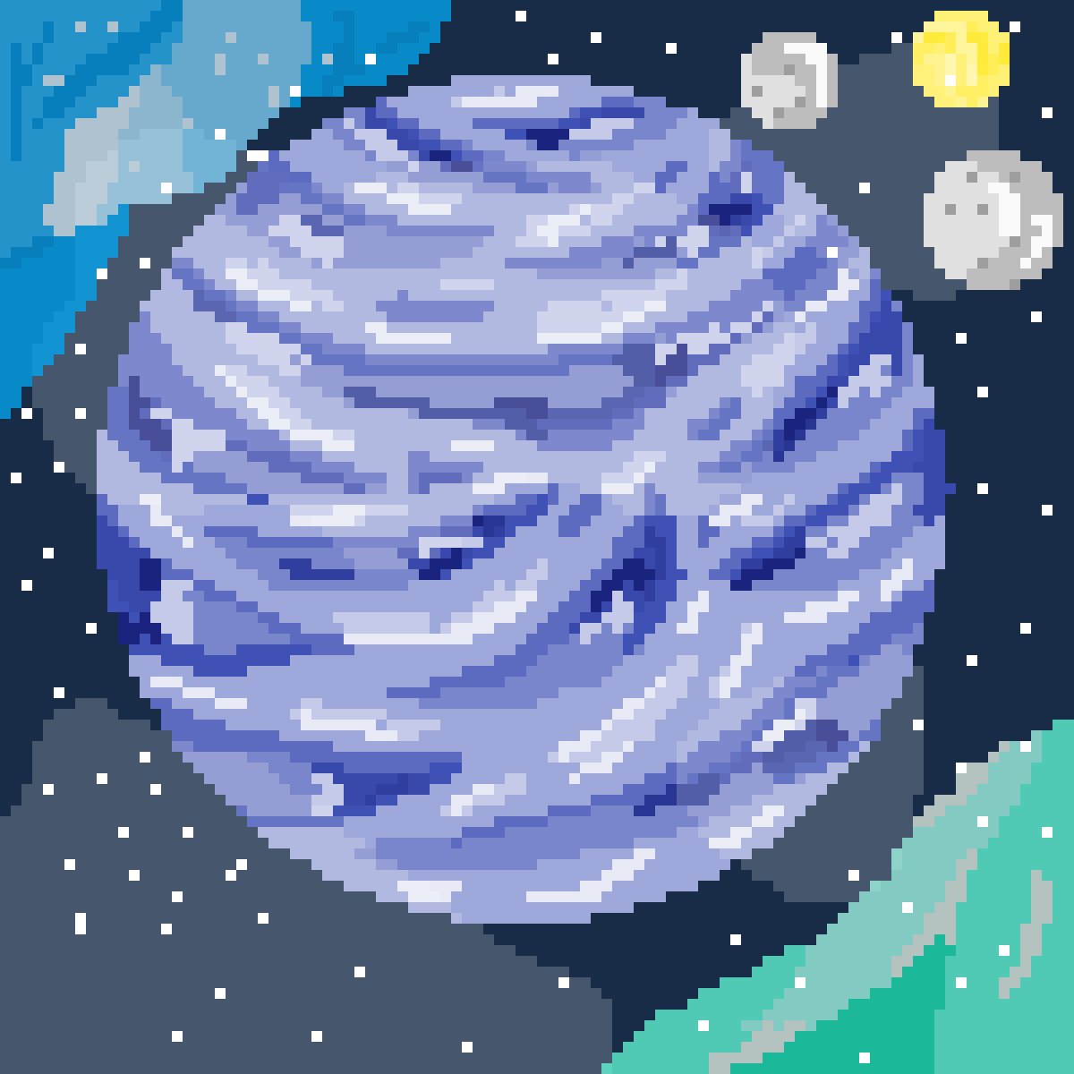 main-image-The Purple Planet  by XxMoonartistxX 