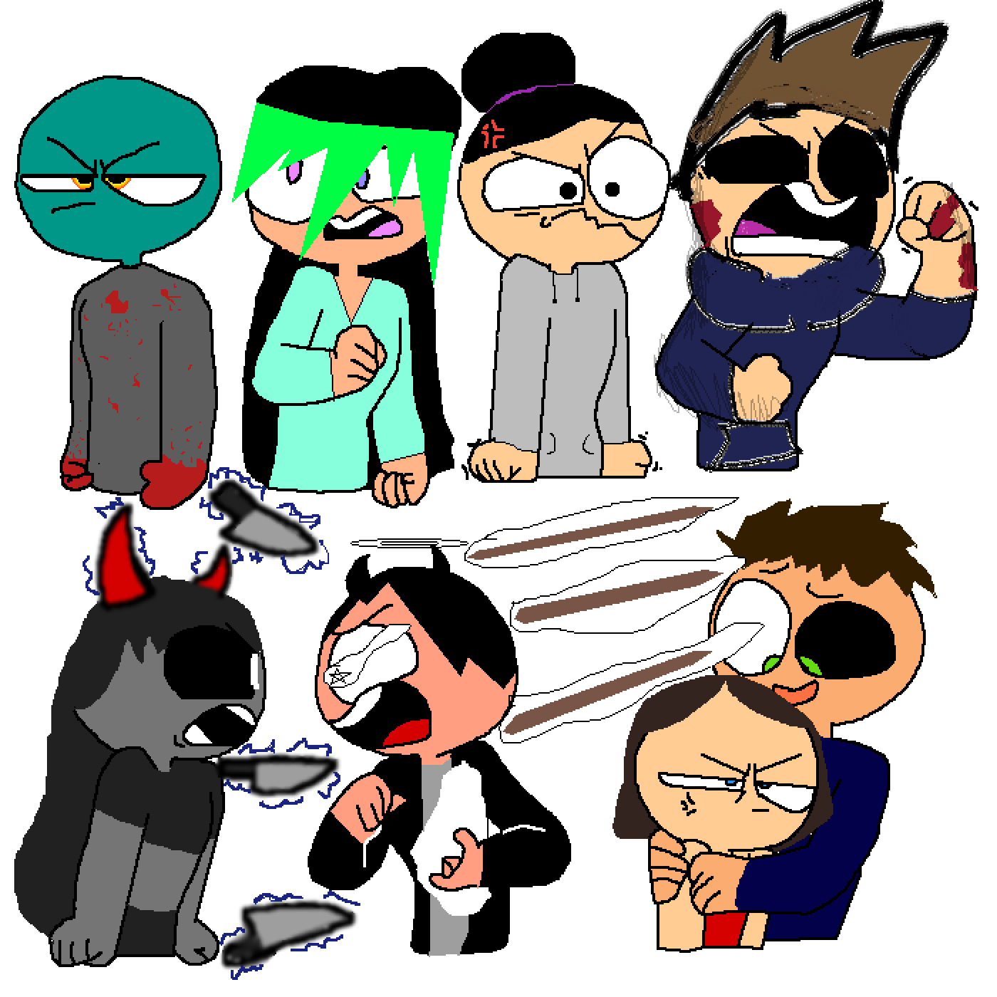 Pixilart STOP SAYING THAT NAME By Bluefreddy2022