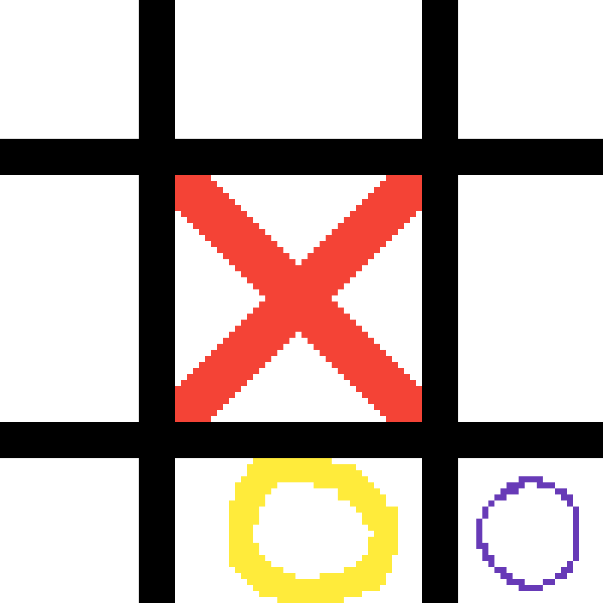 Editing tik tak toe Free online pixel art drawing tool Pixilart