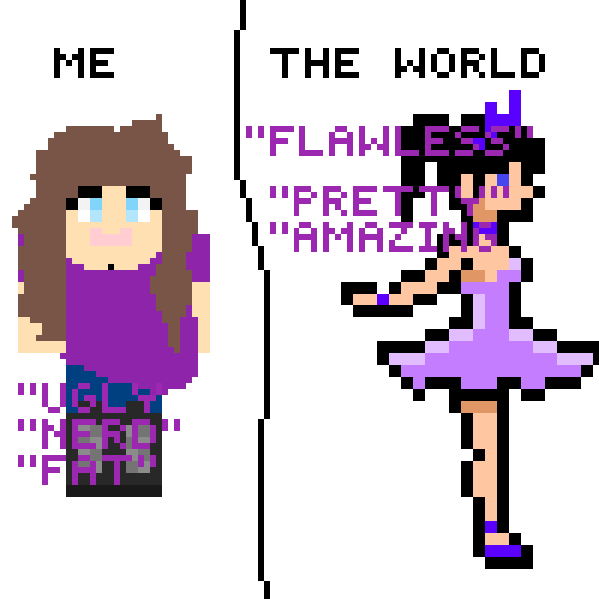 me and the world. by gogo1234