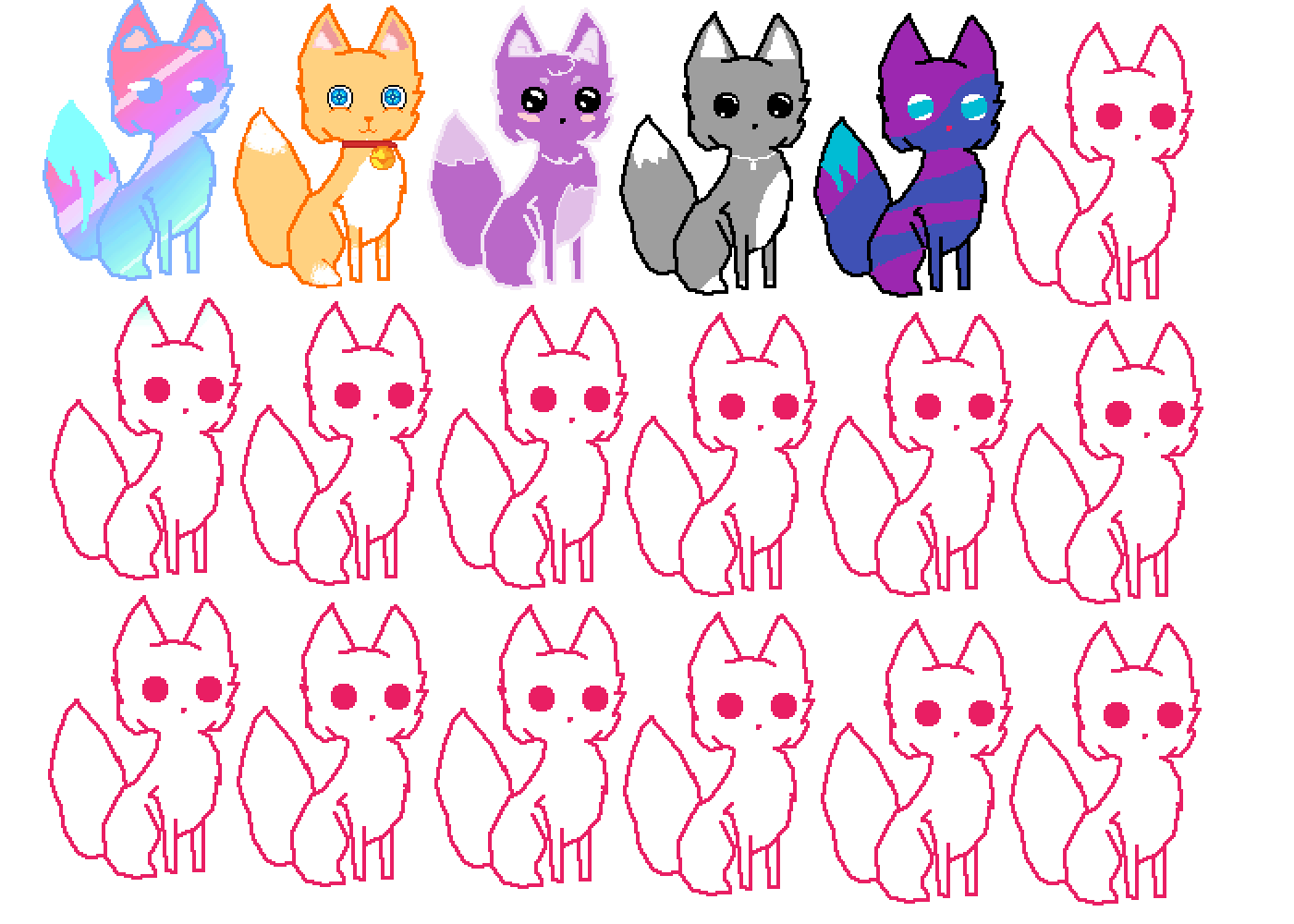 Editing color your own Free online pixel art drawing tool Pixilart