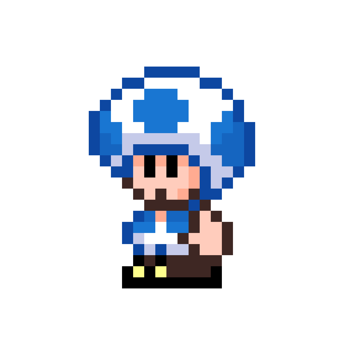 Mario Toad Pixel