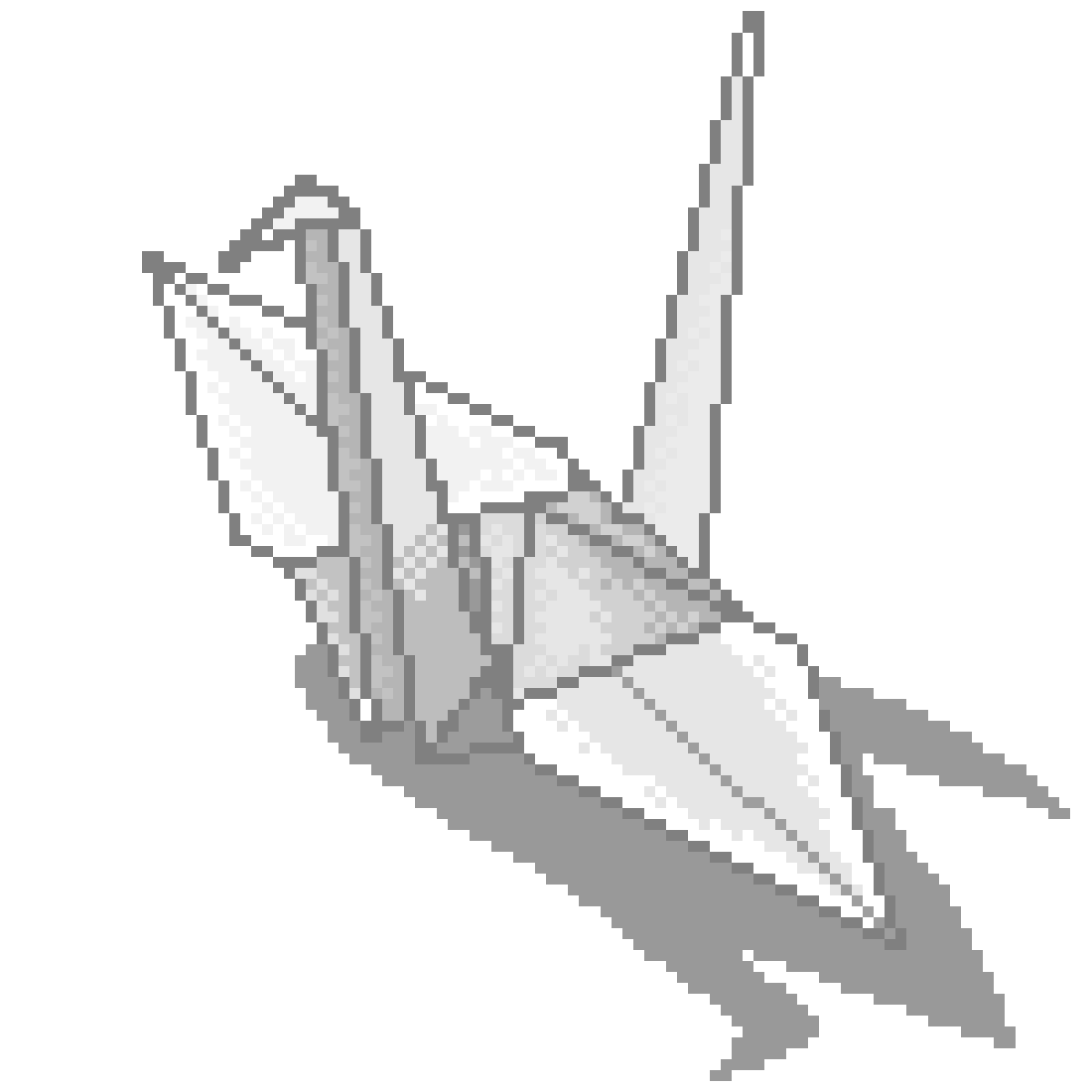 Paper Crane by KittenLasers