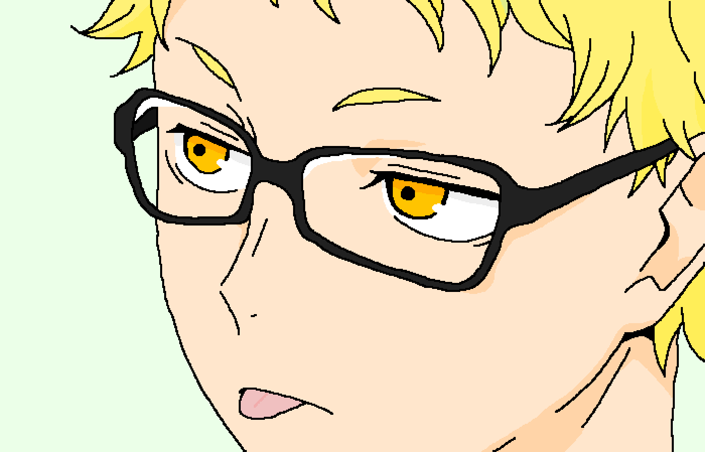 Pixilart - Tsukishima by dr3amn0tF0und