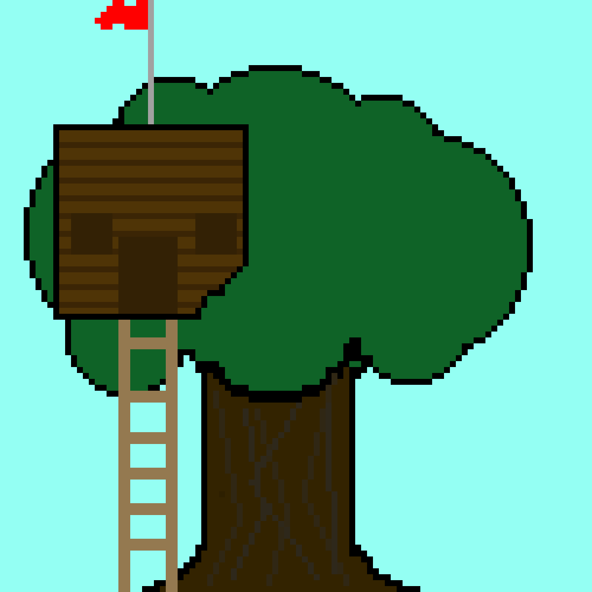Editing Treehouse Free online pixel art drawing tool Pixilart