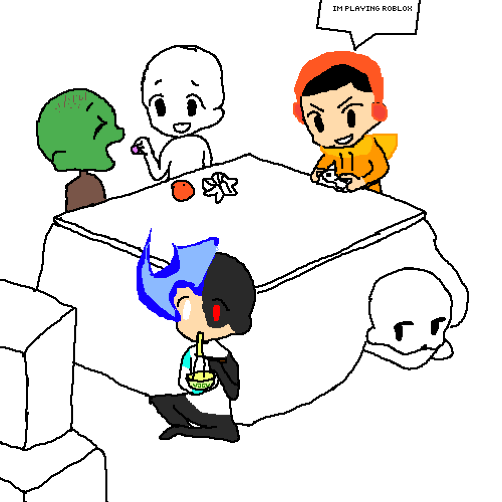 Editing roblox zombie - Free online pixel art drawing tool - Pixilart
