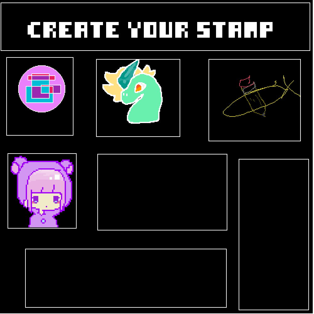 Editing make your own stamp Free online pixel art drawing tool Pixilart