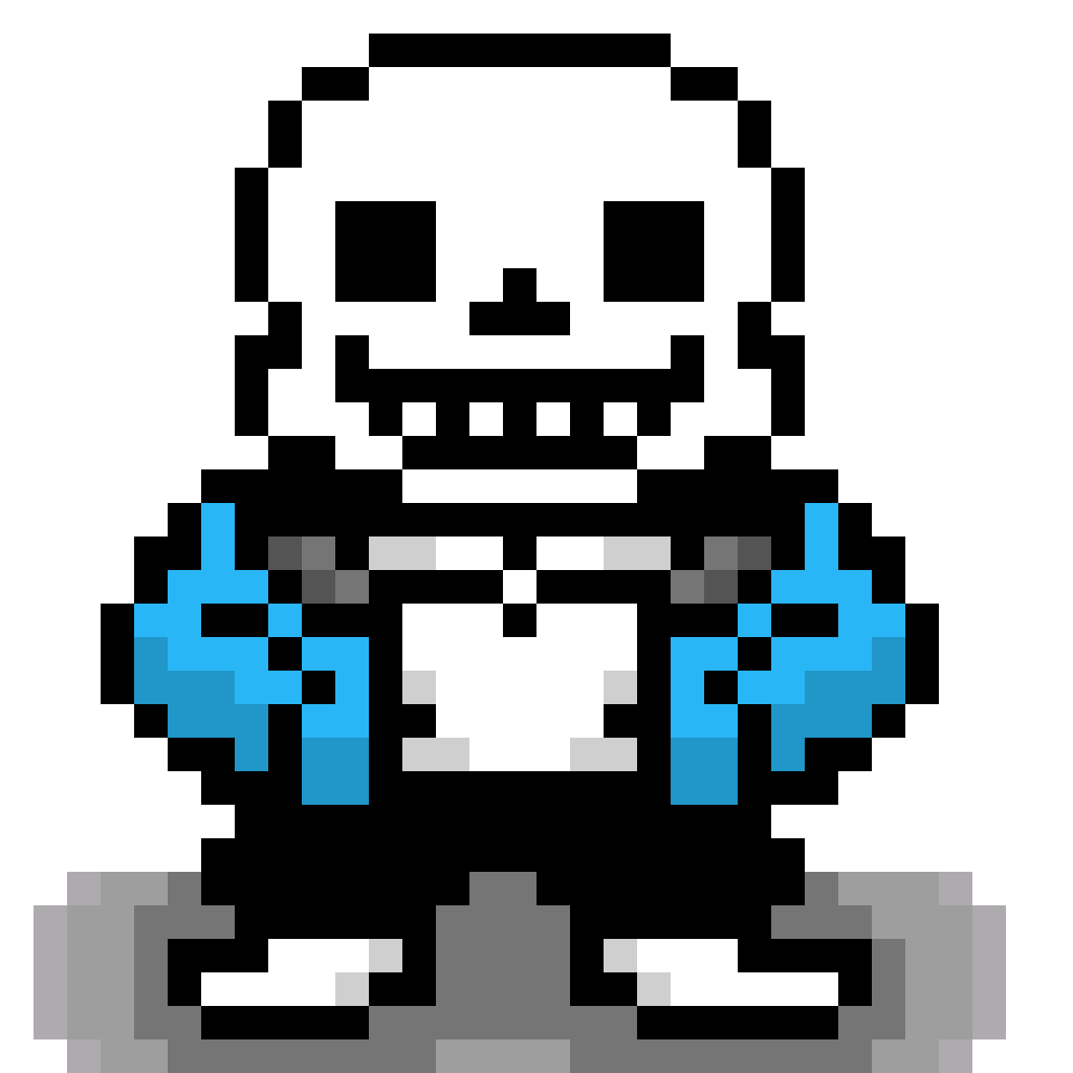 Pixilart Pixel Art Undertale Sans By Toddyn 8Bits Pixilart Pixel Art Undertale Sans By Toddyn 8Bits
