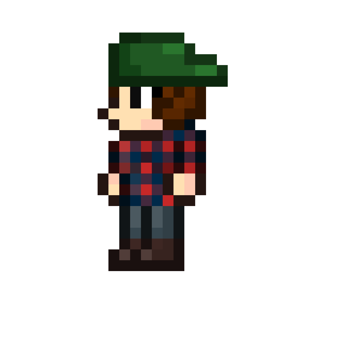 Pixilart terraria lumberjack by