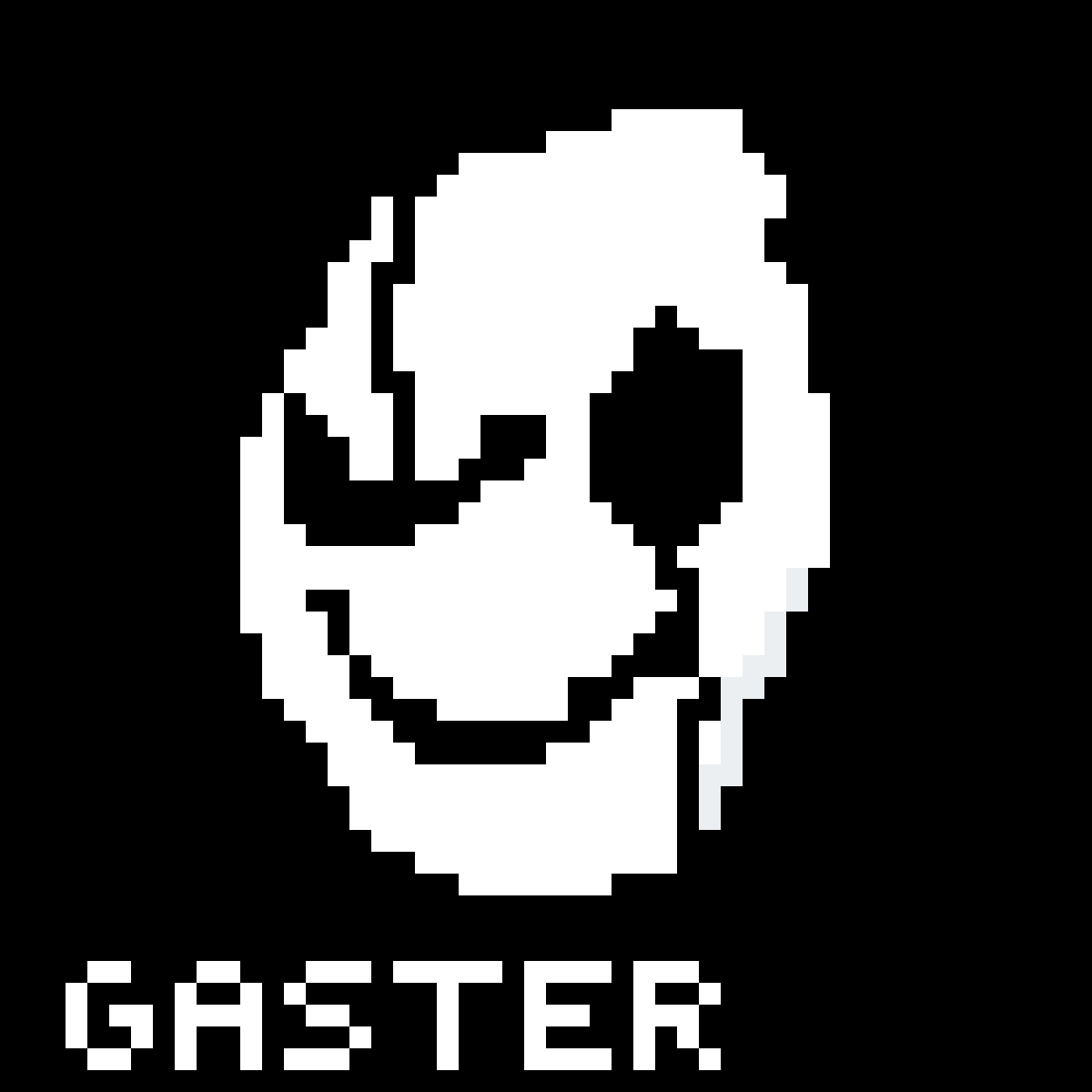 DR GASTER by happygamerdog