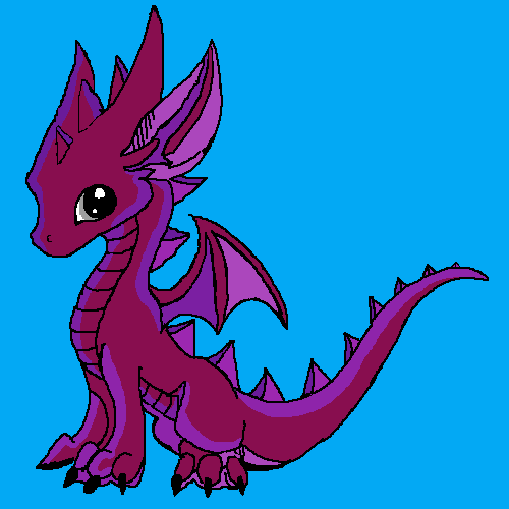 Editing DRAGOON - Free online pixel art drawing tool - Pixilart