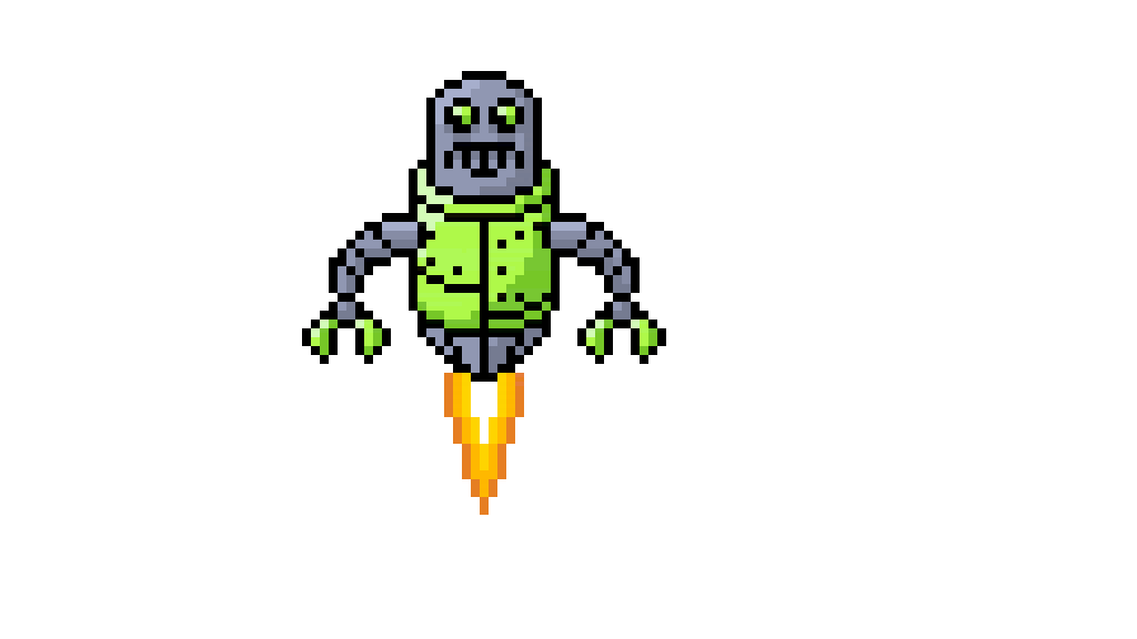 Pixilart - Robot Template by PPProductions