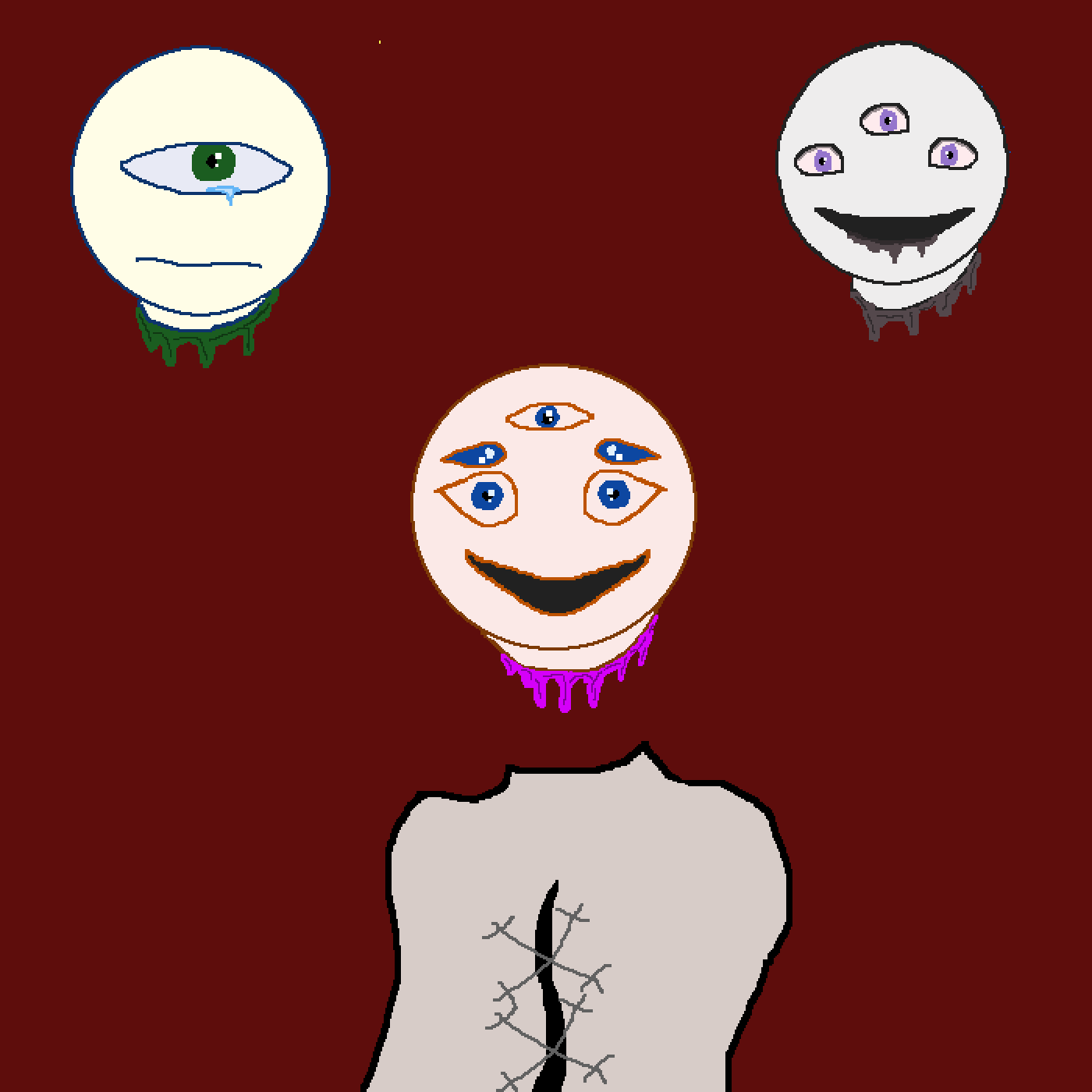 The Head Brothers by PurpleAnonymous