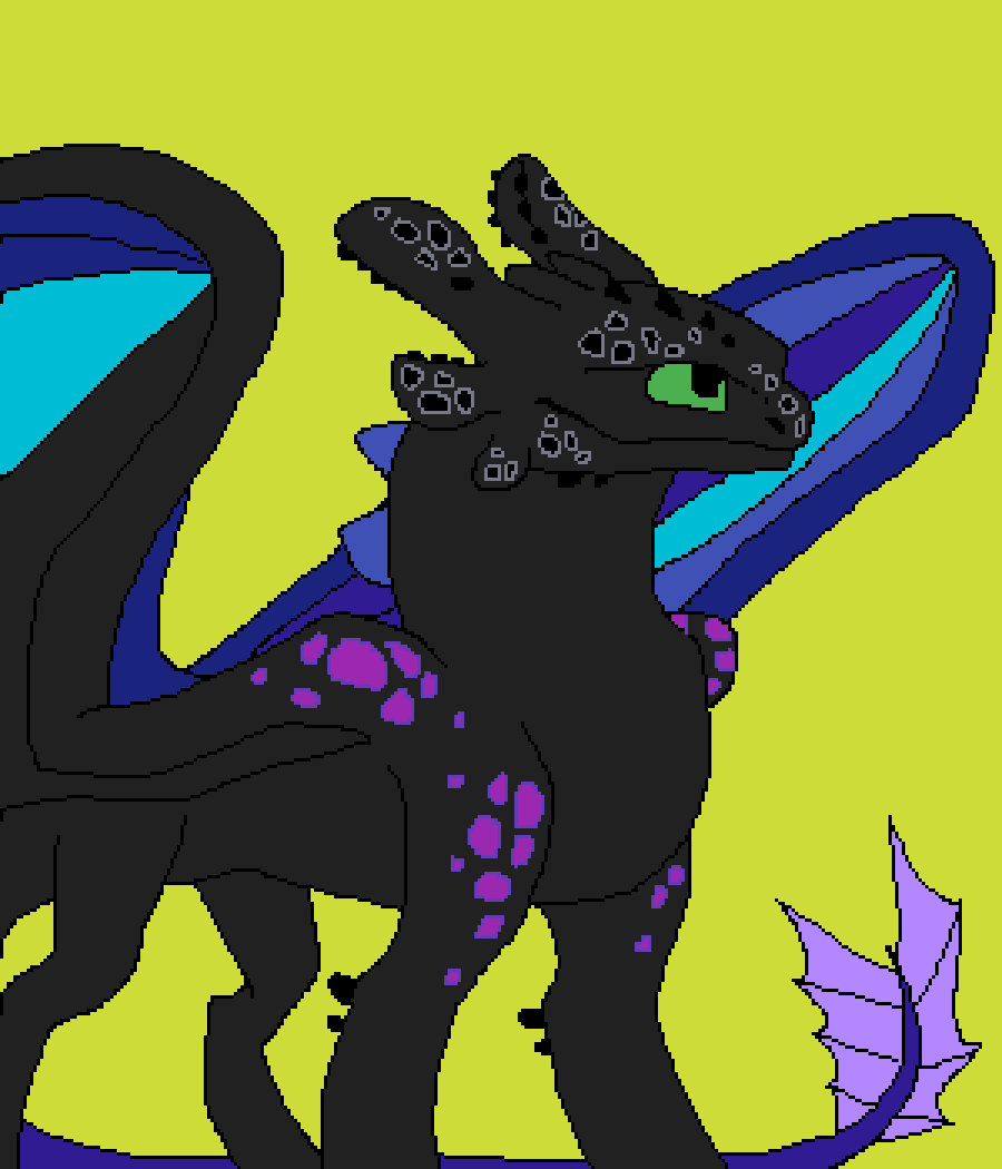 Editing dragon - Free online pixel art drawing tool - Pixilart