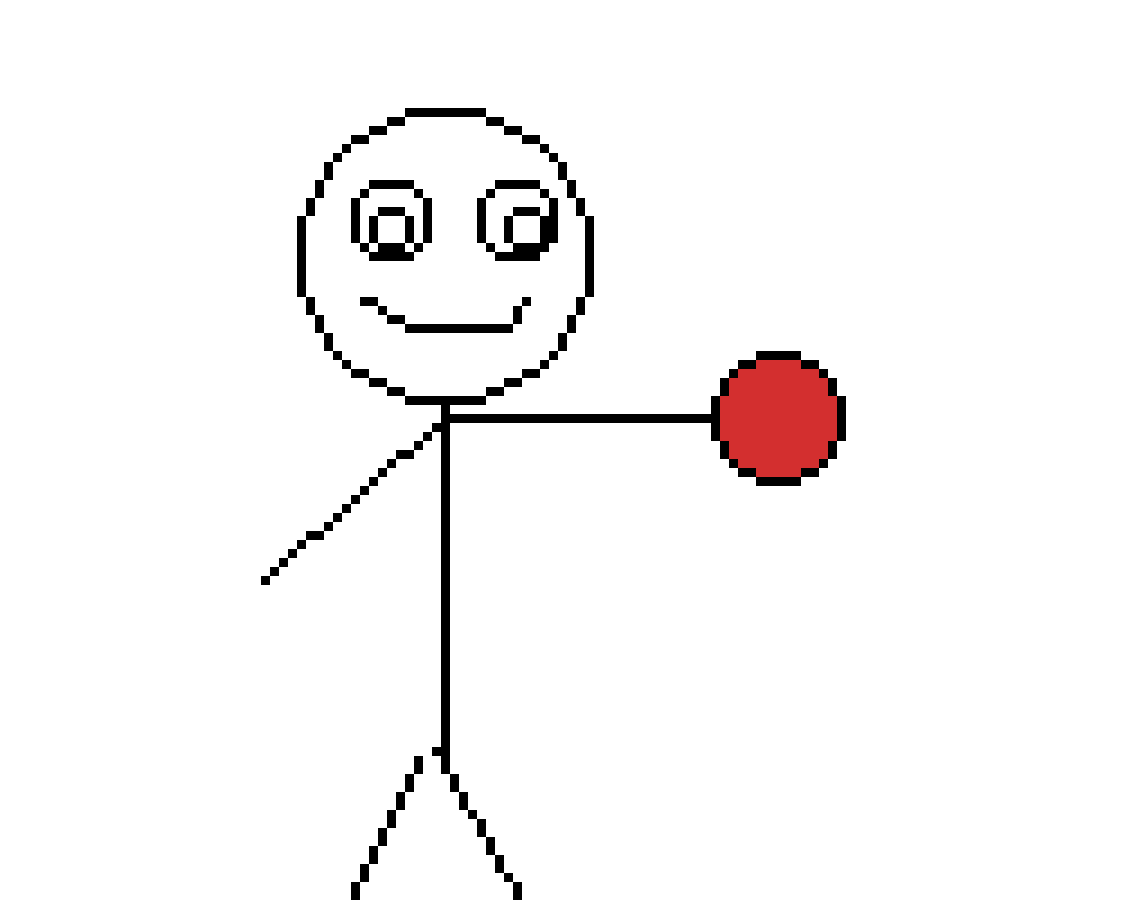 Pixilart Throwing ball by Oso