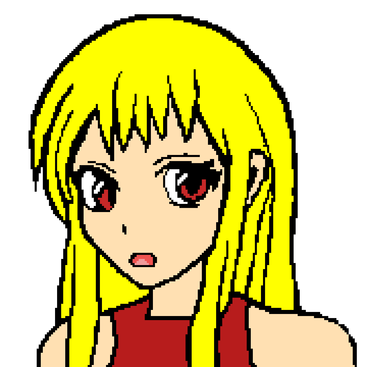 Pixilart - Bakugou As A Girl by Rubyrosegold