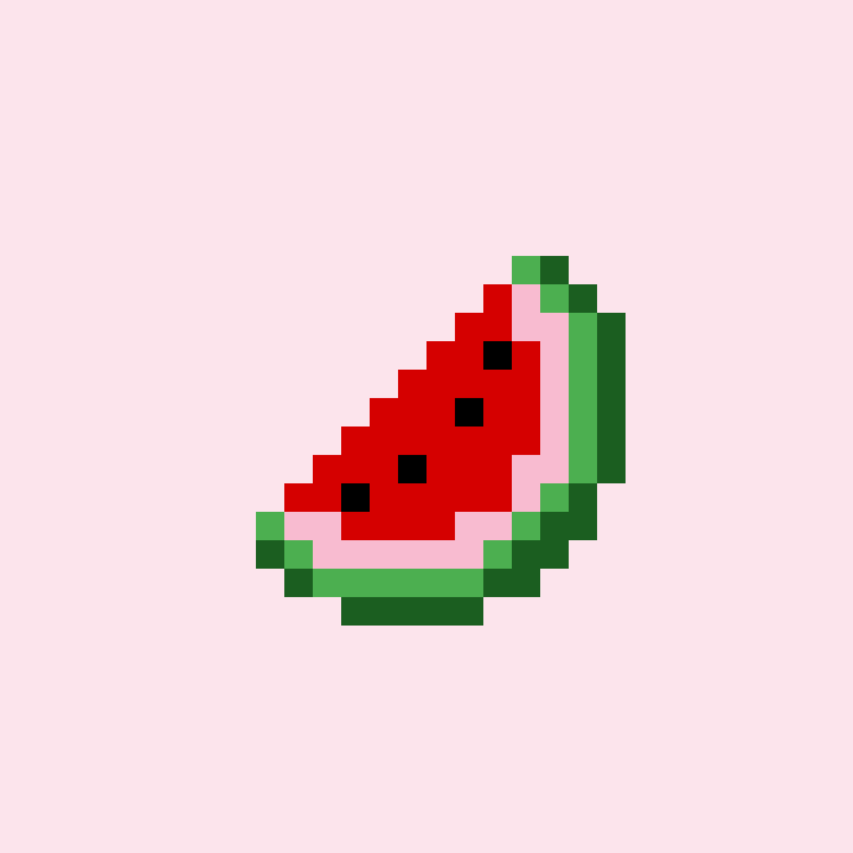 Pixilart WATERMELON by preppypiggy