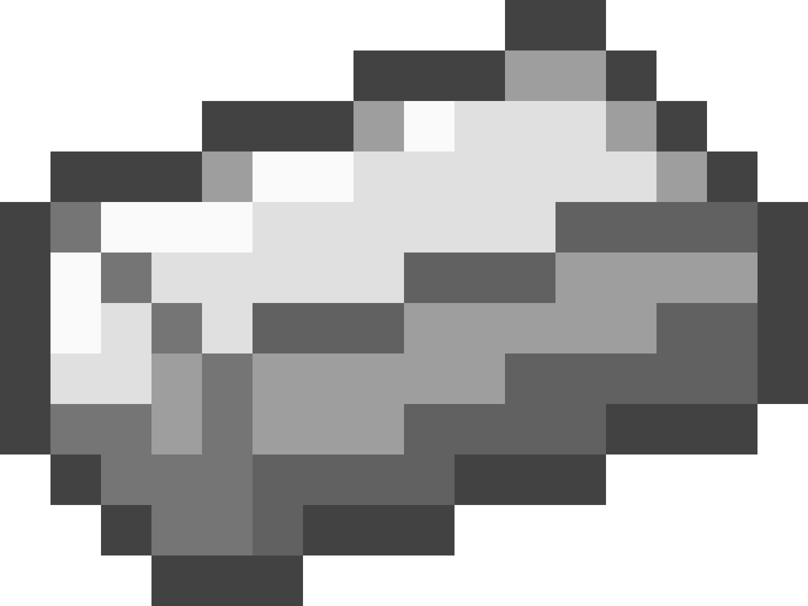 Pixilart Iron ingot by TheWrongPie901