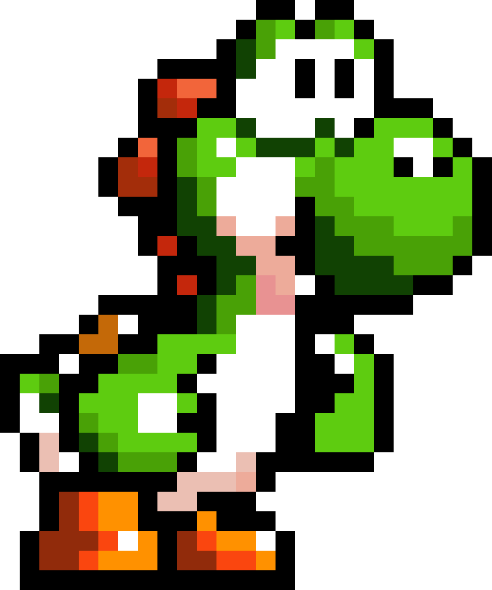 Yoshi Pixel Art Yoshi Pixel Art