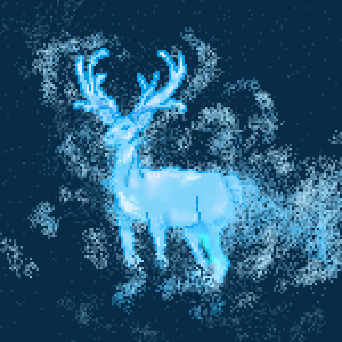 Pixilart - Patronus by parkeleton