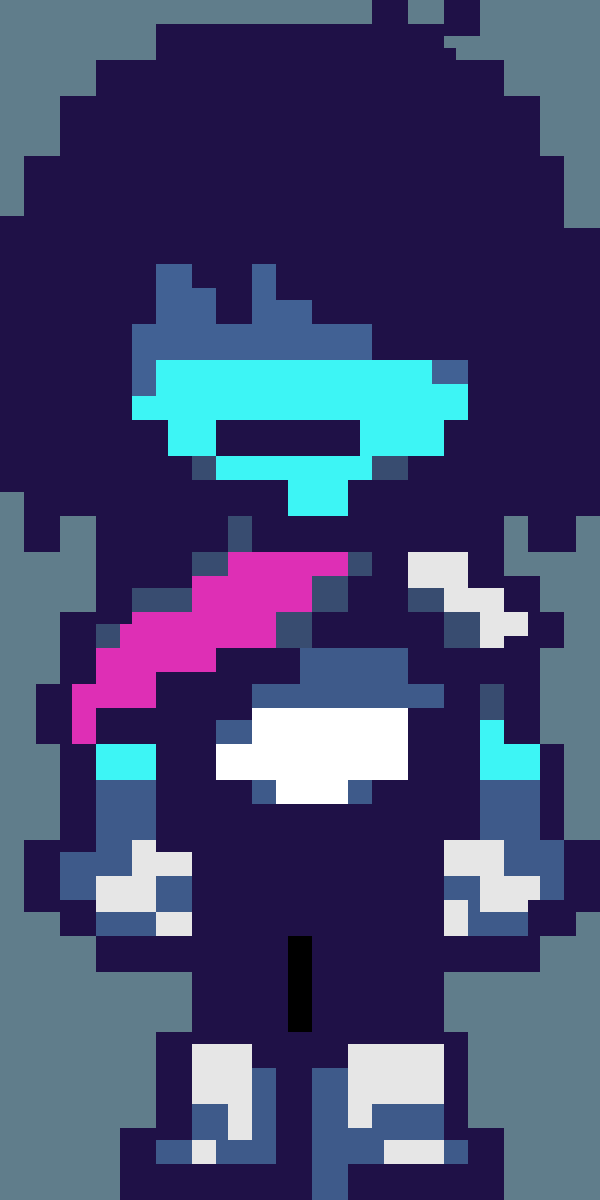 Pixilart Kris Sprite DeltaRune By Pokesonic1991