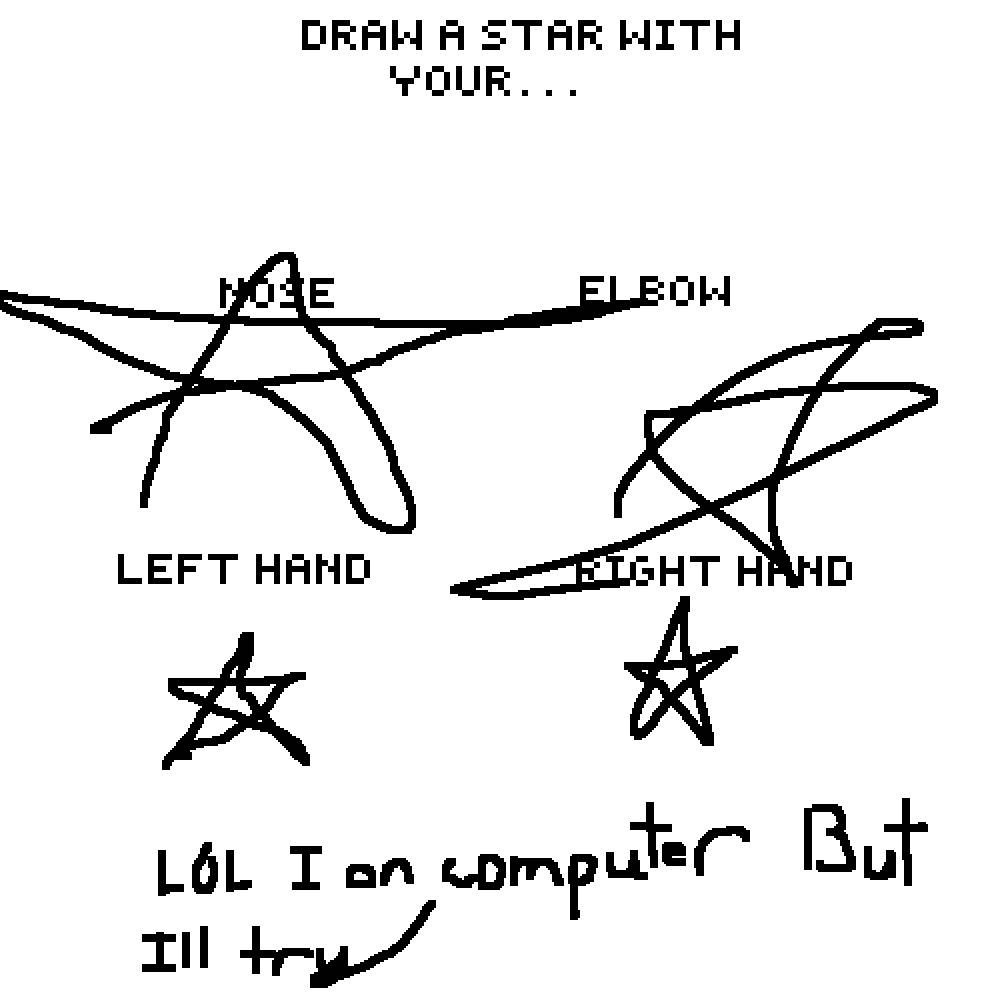 draw a star challenge