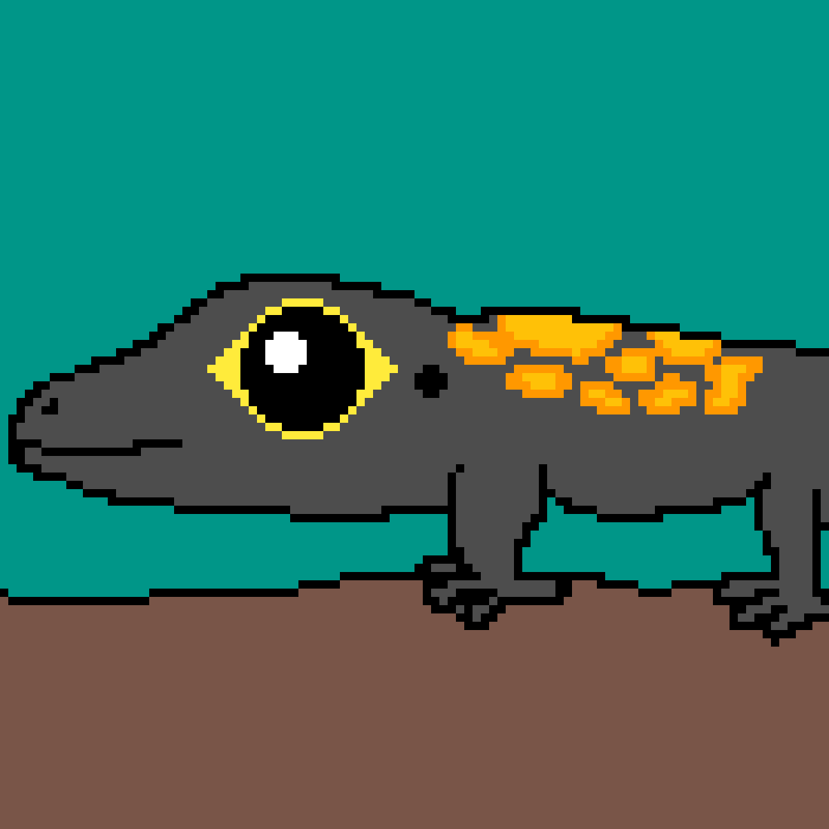 Pixilart - a weird animal by GoNorSomething