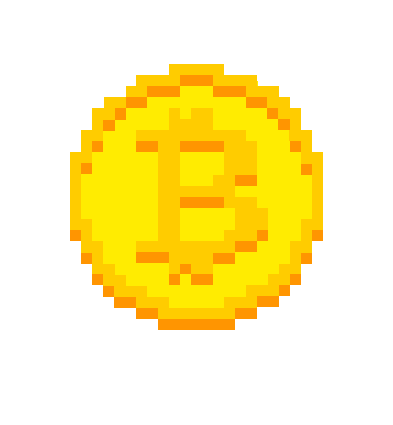 Pixilart - Bitcoin by nootnoot1098