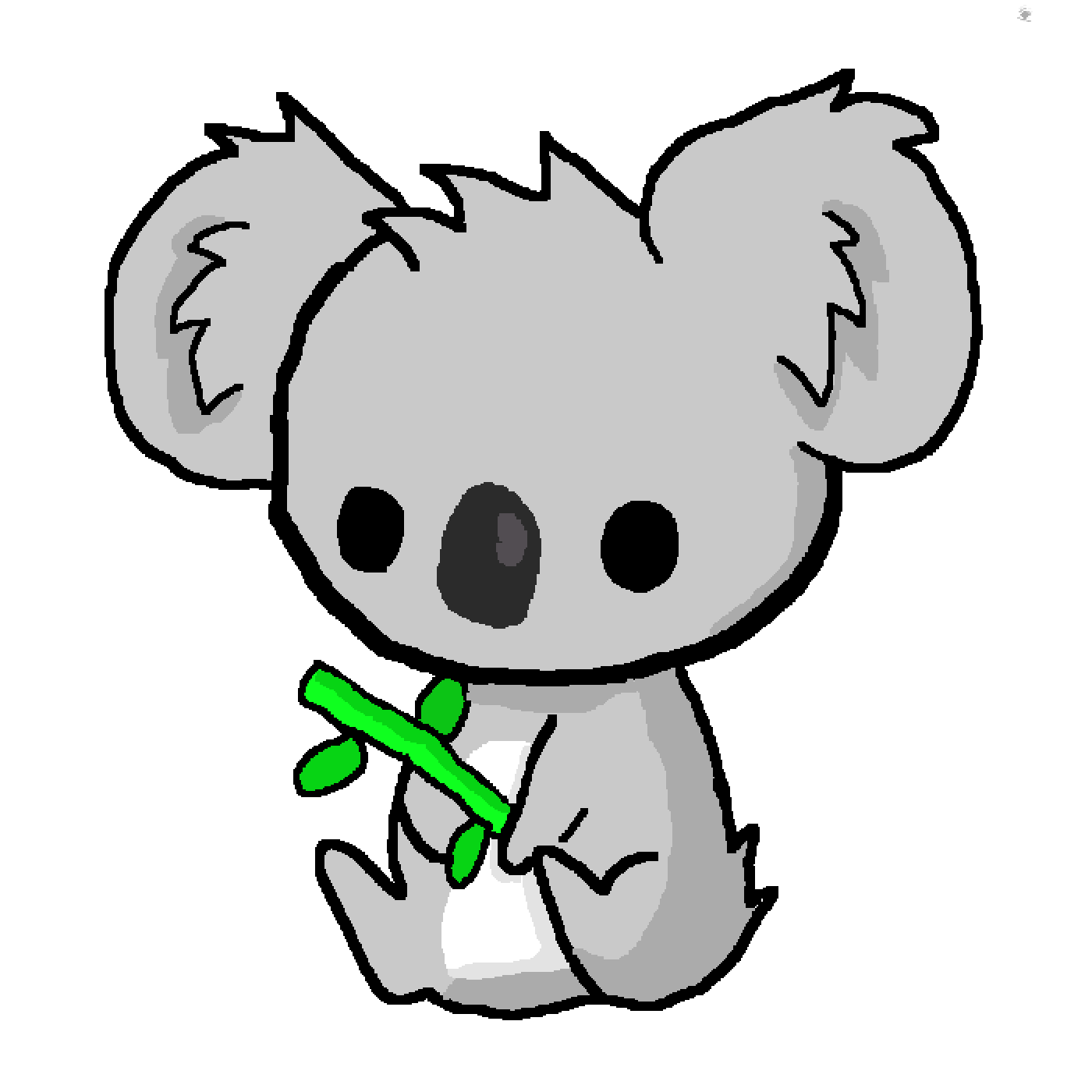 Koala Kawaii Sticker At Eileen Crofts Blog